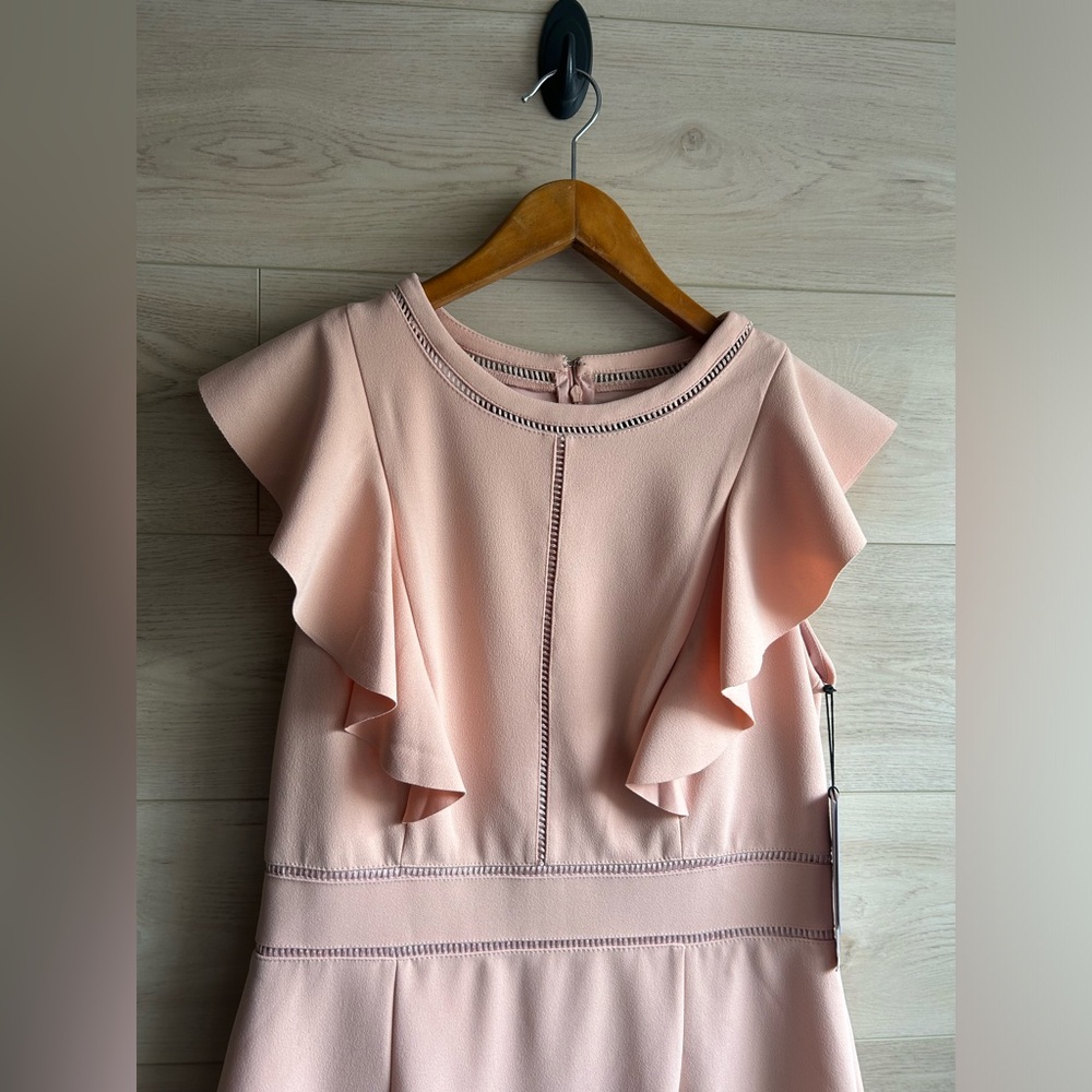 Ivanka Trump Ruffle Sheath Dress, Size 10 - Picture 6 of 10